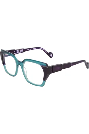 Etnia Barcelona Tilbehør, unisex, Grøn, 50 MM, Cat Eye Briller Chroma N02