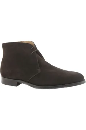 Crockett & Jones Sko, Herre, Brun, 40 1/2 EU, Uld, Mørk Eg Ruskind City Sole Snøresko