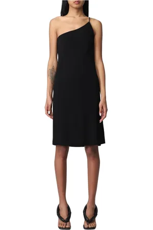 Dsquared2 Kjole, Dame, Sort, XS, Uld, Casacca Kort Kjole