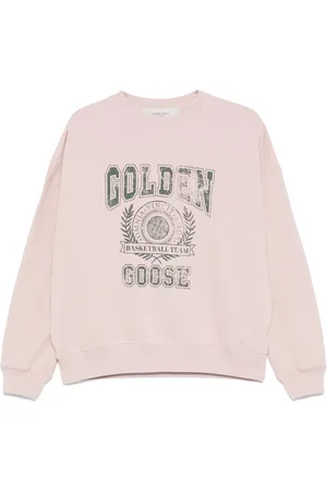 Golden Goose Sweathshirts & Hoodies, Herre, Lyserød, M, Uld, Stilfulde Sweaters Kollektion