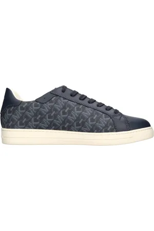 Michael Kors Sko, Herre, Blå, 41 EU, Læder, Sneakers Blå