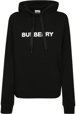 Burberry Sweathshirts & Hoodies, Dame, Sort, M, Bomuld, Poulter Hættetrøje