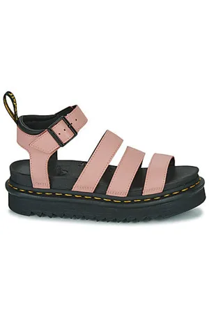 Dr. Martens Sko, Dame, Lyserød, 41 EU, Læder, Blaire Sandaler