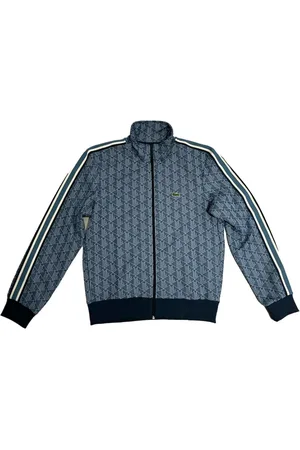 Lacoste Jakke, Herre, Blå, M, Paris Jacquard Zip Jakke