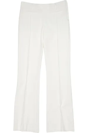 Acne Studios Bukser, Dame, Hvid, L, Bomuld, Loose Fit Jeans - 1991 Toj