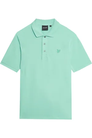 Lyle & Scott Top, Herre, Grøn, XL, Bomuld, Superfin Poloskjorte