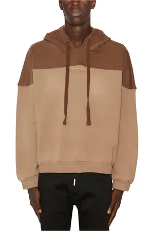 Guess Sweathshirts & Hoodies, Dame, Brun, M, Bomuld, Bomulds Hættetrøje