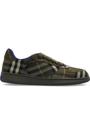 Burberry Sko, Herre, Grøn, 39 EU, Bomuld, Terrace Sneakers