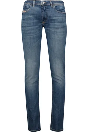 Diesel Jeans, Herre, Blå, W33 L32, Bomuld, Sleenker Skinny Jeans