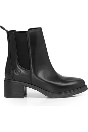 Timberland Sko, Dame, Sort, 36 EU, Læder, Dalston Vibe Chelsea Støvler