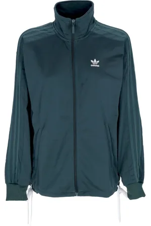adidas Sweathshirts & Hoodies, Dame, Grøn, XL, Polyester, Mintgrøn Laced Track Jacket