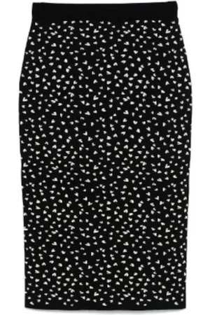 Max Mara Nederdel, Dame, Sort, S, Opunzia Midi Nederdel
