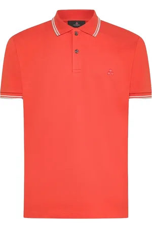 Peuterey Top, Herre, , 2XL, Bomuld, Polo Shirt med Broderet Logo
