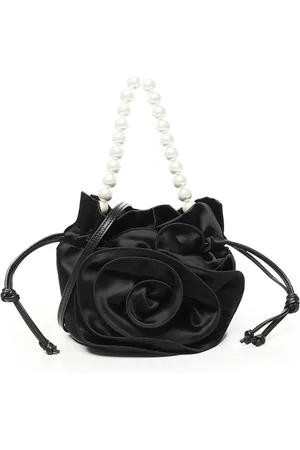 MAGDA BUTRYM Taske, Dame, Sort, ONE SIZE, Satin, Magda Pearl Satin Taske