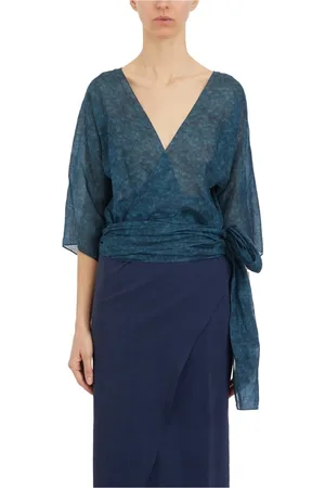 Cortana Bluser & Skjorter, Dame, Blå, M, Bomuld, Bluse
