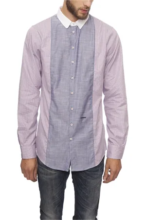 Dsquared2 Skjorte, Herre, Hvid, L, Bomuld, Bomulds Poplin Skjorte