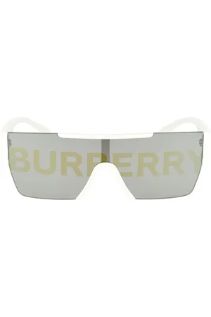 Burberry Tilbehør, Herre, Hvid, 38 MM, Uld, Solbriller