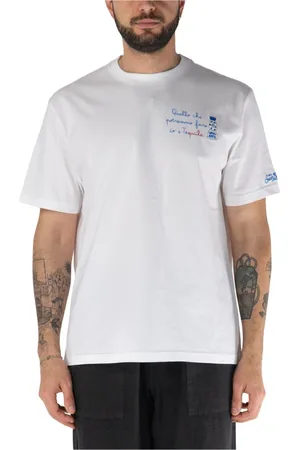 MC2 SAINT BARTH Top, Herre, Hvid, M, Portofino Tequila T-Shirt