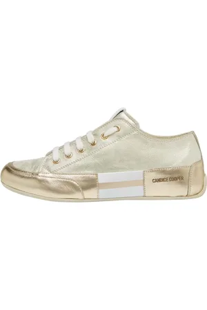 Candice Cooper Sko, Dame, Gul, 36 EU, Uld, Rock Patch S Sneakers