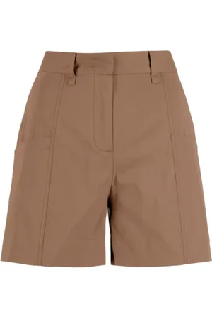 Bomboogie Shorts, Dame, Lyserød, 2XS, Satin, Cotton Satin High-Waisted Shorts