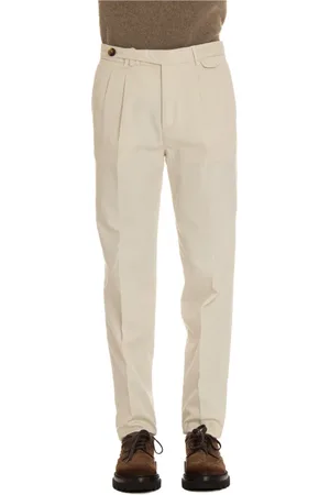 Brunello Cucinelli Bukser, Herre, , L, Bomuld, Cotton Gabardine Bukser