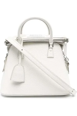 Maison Margiela Taske, Dame, Hvid, ONE SIZE, Uld, 5AC Classique Mini