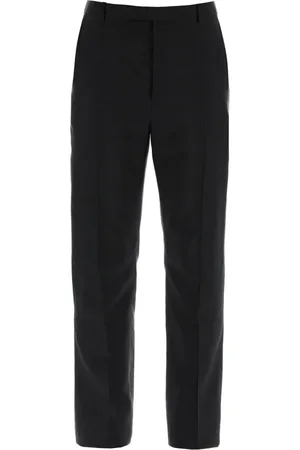 Saint Laurent Bukser, Herre, Sort, L, Uld, Suit Bukser