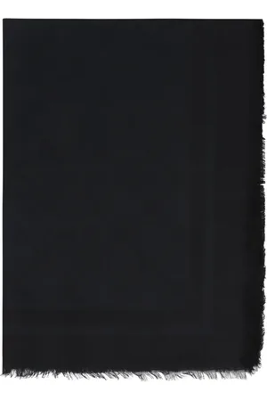 Elisabetta Franchi Tilbehør, Dame, Sort, ONE SIZE, Chic Modal Viscose Blend Tørklæde