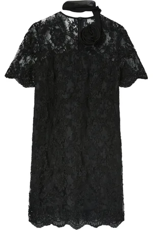 ERMANNO SCERVINO Kjole, Dame, Sort, XS, Uld, Kort Kjole