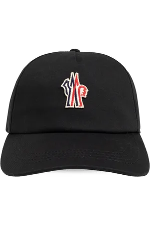 Moncler Tilbehør, Herre, Sort, ONE SIZE, Bomuld, Baseball Cap