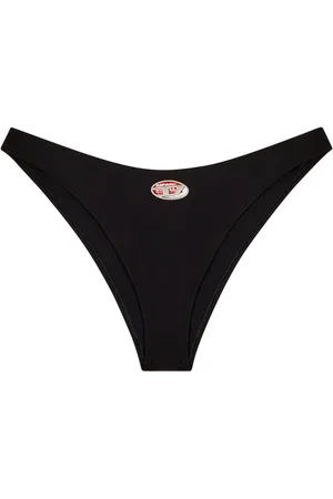 Diesel Badetøj, Dame, Sort, XS, Nylon, Sea Bikini Trusser