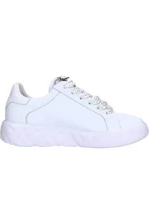 Moschino Sko, Dame, Hvid, 38 EU, Læder, Sneakers Hvid