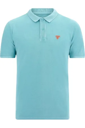 Guess Top, Herre, Blå, S, Bomuld, Basic Polo Shirt