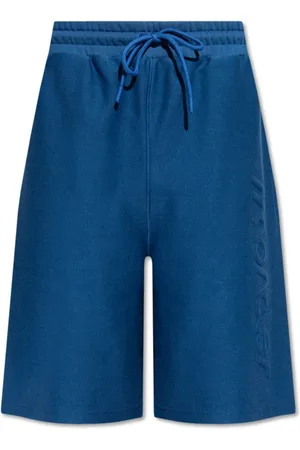 Moncler Shorts, Herre, Blå, XL, Bomuld, Cotton Shorts