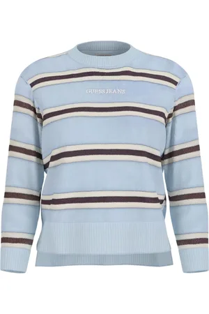 Guess Strik, Dame, Blå, M, Uld, Clear Sweater