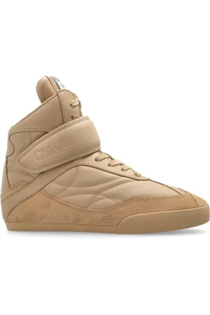 Chloé Sko, Dame, , 38 EU, Læder, Kick high-top sneakers
