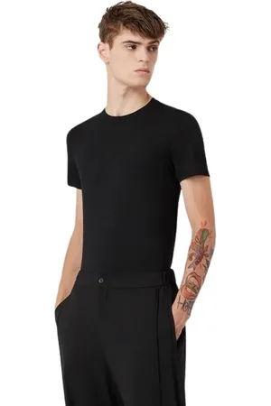 Emporio Armani Top, Herre, Sort, S, T-Shirt Sweatshirt