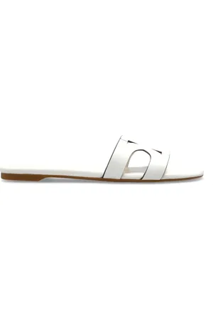 Kate Spade Sko, Dame, Hvid, 40 1/2 EU, Uld, Slides Duo