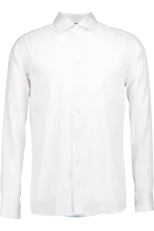Eton Skjorte, Herre, Hvid, 3XL, Bomuld, Signature Twill Skjorte