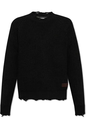 Dsquared2 Strik, Herre, Sort, M, Uld, Uldsweater