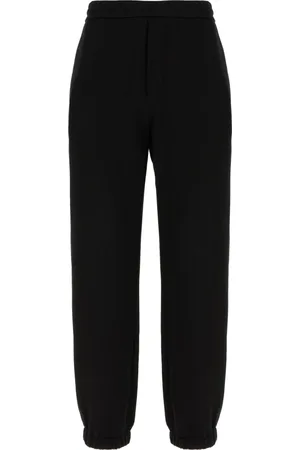 Fendi Bukser, Herre, Sort, L, Uld, Stilfulde Bukser