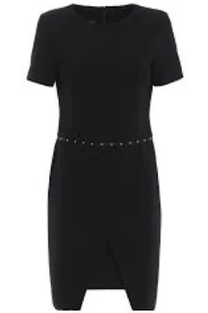 Emporio Armani Kjole, Dame, Sort, XL, Uld, Nero Kjole