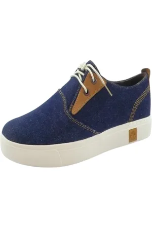 Timberland Sko, Herre, Blå, 43 1/2 EU, Uld, Canvas Sko