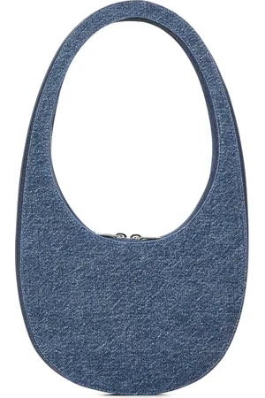 COPERNI Taske, Dame, Blå, ONE SIZE, Bomuld, Oval Håndtaske