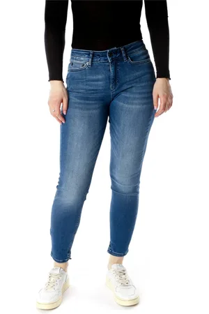 Drykorn Jeans, Dame, Blå, W32 L32, Uld, Skinny Fit Jeans Need