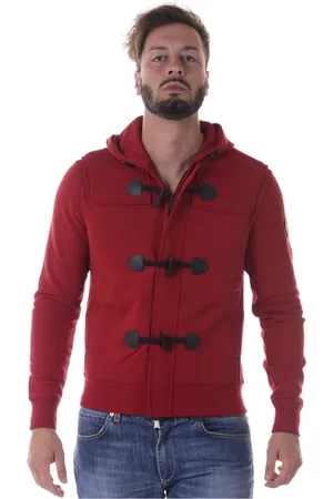 Emporio Armani Sweathshirts & Hoodies, Herre, Rød, L, Bomuld, Hoodies