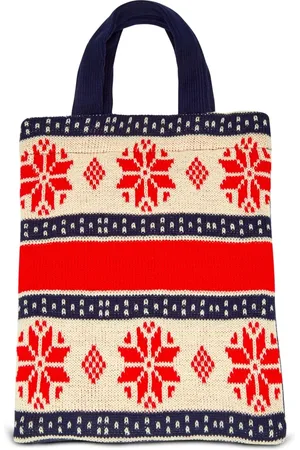 Comme des Garçons Taske, Herre, Flerfarvet, ONE SIZE, Polyester, Navy Tote Bags 2-pak