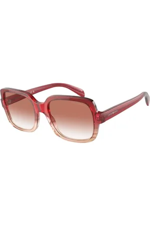 Emporio Armani Tilbehør, unisex, Rød, ONE SIZE, Uld, Stilfulde solbriller samling