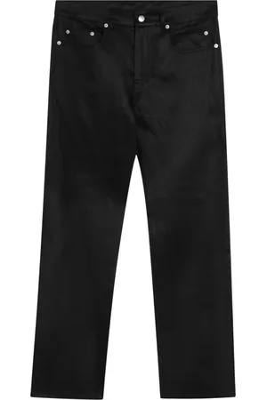 Rick Owens Jeans, Herre, Sort, W31, Slim Fit Bukser