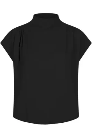 Dante 6 Top, Dame, Sort, XS, Uld, Draperet Jersey Top